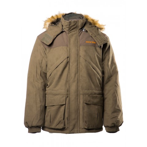 Костюм зимний "Hunter Premium", ткань исландия хаки темный 