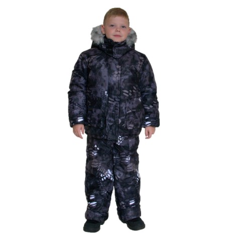 Костюм детский "АЛЯСКА" зимний алова piton black 
