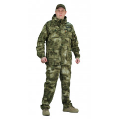 Костюм "БАРС" куртка/брюки, цвет: кмф "Атака зелёная", ткань: Грета