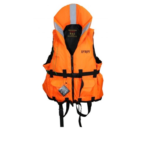 Спасательный жилет "IFRIT 30" (Люм. оранжевый, 30 кг)